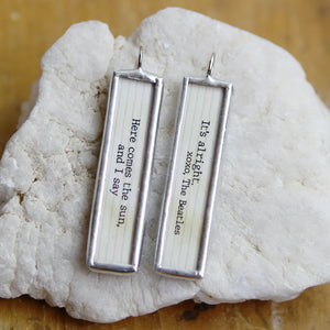 Jennifer Dahl Designs LLC - It's Alright XO Soldered Art Charm