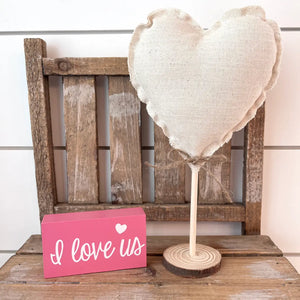 Kate + Em - Valentine Rustic Heart