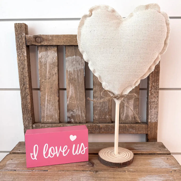 Kate + Em - Valentine Rustic Heart