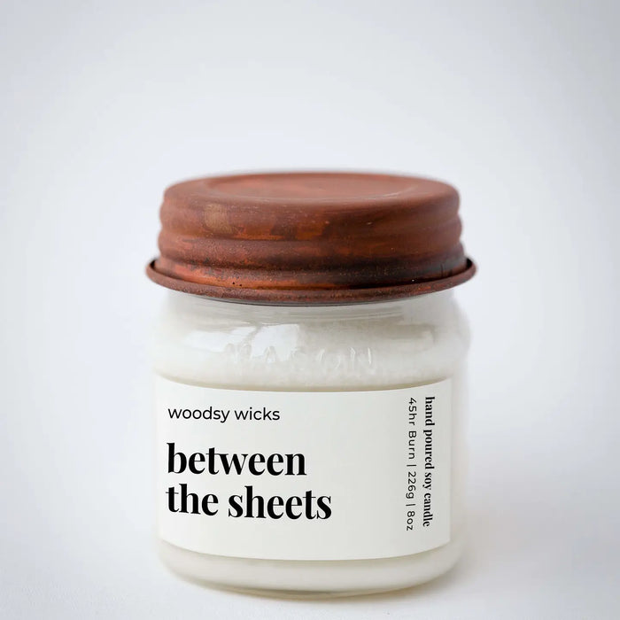 Woodsy Wicks - Between The Sheets (12oz)