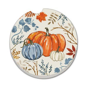 Counter Art and Highland Home - Fall Absorbent Stone Car Coaster (Assorted Styles)