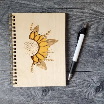 Jorgie Spark- Wood Notebooks