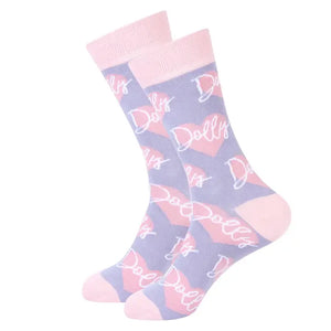 Barrel Down South - Heart Dolly Socks