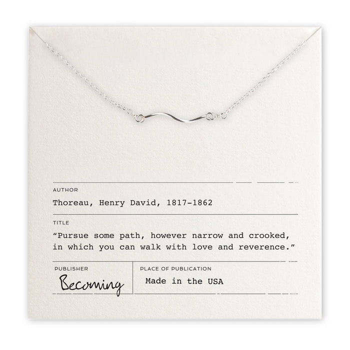 Becoming Jewelry - Sterling Silver or 14k Gold Fill Ecouragment Necklaces (Assorted)