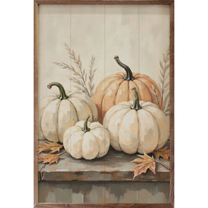 Kendrick Home - Pumpkins On Weathered Wood