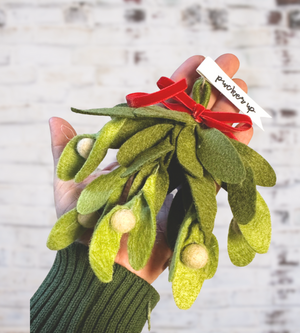 Fleurish Felt Flower Co. - Felt Mistletoe