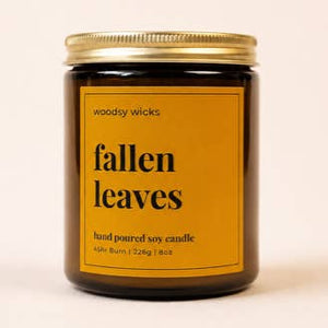 Woodsy Wicks -Fallen Leaves (8oz)