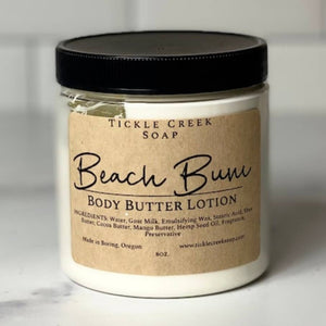 Tickle Creek Soap - Body Butter Lotion Beach Bum