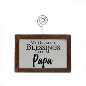 Driftless Studios  - Tabletop Picture Frame - 6x4 (assorted)
