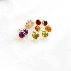 Derive Jewelry - Kingman Turquoise Stud Earrings