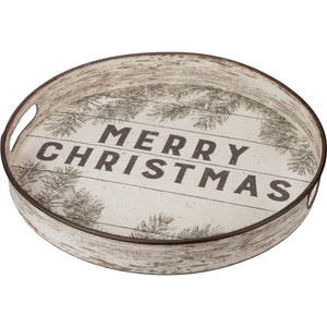 Primitives By Kathy - Merry Christmas Tray