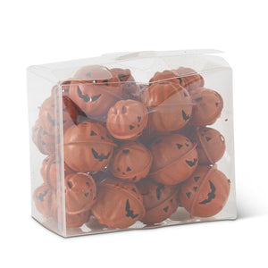 K&K Interiors - Jack O Lantern Pumpkin Bells (box of 32)