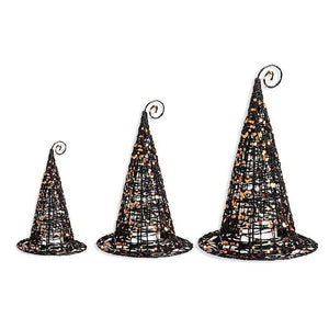 K&K Interiors - Glittered Jute Topiaries