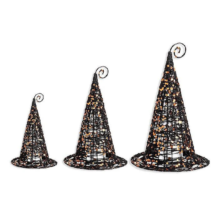 K&K Interiors - Glittered Jute Topiaries
