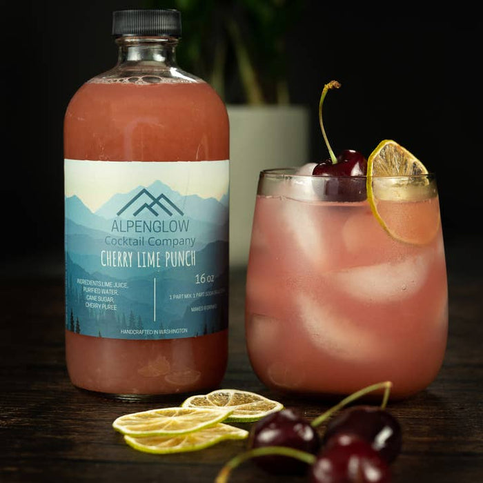 Alpenglow Cocktail Company- Cherry Lime Punch