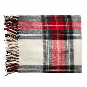 Mud Pie - Tartan Fringe Throws (Assorted)