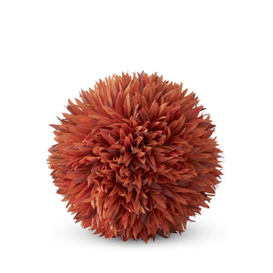 K&K Interiors - 5 Inch Orange Allium Ball