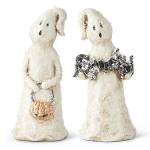 K&K Interiors - Glitter Halloween Ghosts