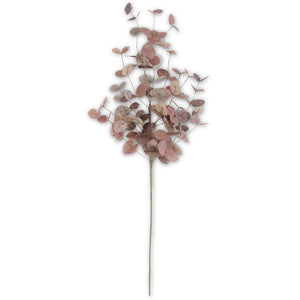 K&K Interiors - 36 Inch Burgundy Two-Tone Eucalyptus Stem