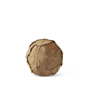 K&K Interiors - Assorted 3.5' Fall Textured Filler Balls (Assorted Styles)
