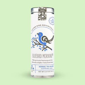 Flying Bird Botanicals - Bluebird Morning - 6 Tea Bag Tin