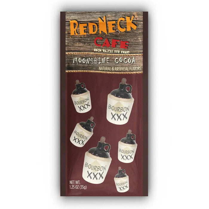 McSteven's - Redneck Cafe Moonshine Bourbon Chocolate Cocoa Packets