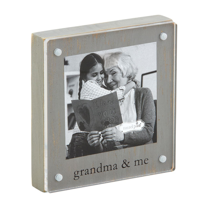 Mud Pie - Grandma & Me Acrylic Block Frame