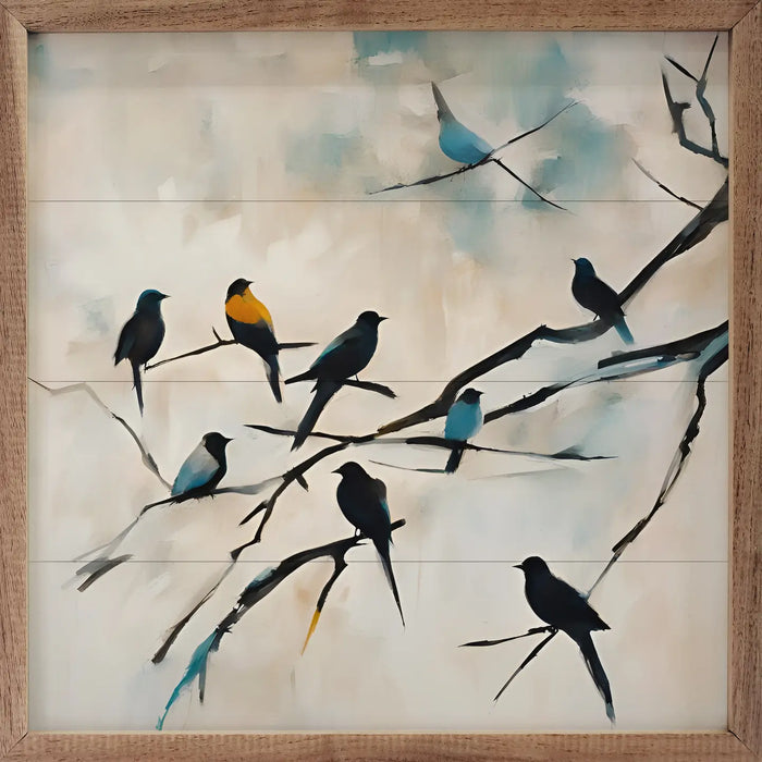 Kendrick Home - 8x8 Birds on Branches