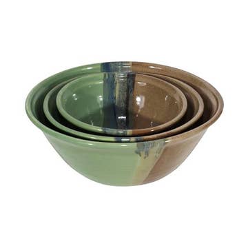 Clay in Motion - Mountain Meadow Nesting Bowls (Assorted Sizes)