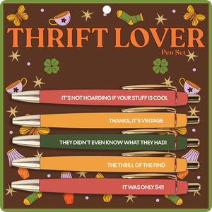 Fun Club - Thrift Lover Pen Set