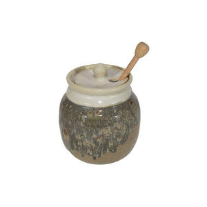 Clay in Motion - Honey Pot w/Honey Stick (Assorted Colors)
