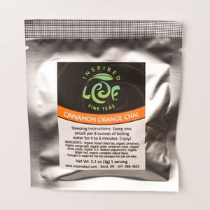 Inspired Leaf Teas - Cinnamon Orange Chai Single Pyramid Tea Bag