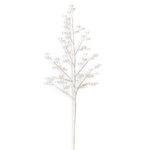 K&K Interiors - 29 Inch Gold Glittered Stem w/Pearls