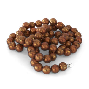 K&K Interiors - 72" Copper Pearl Bead Garland