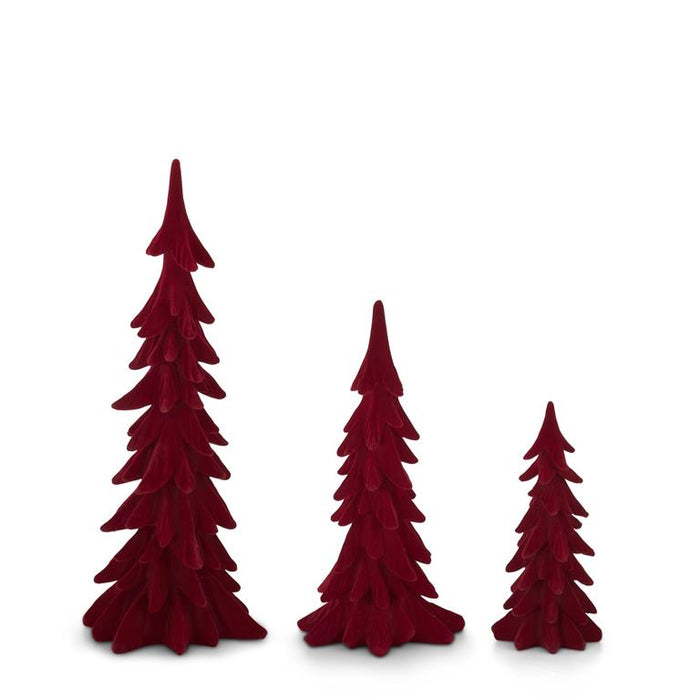 K&K Interiors - Red Velvet Christmas Trees