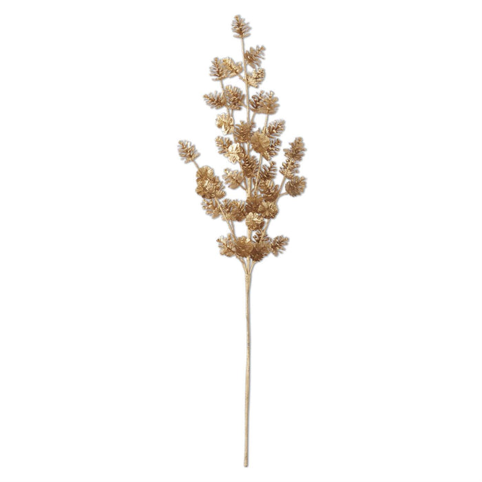 K&K Interiors - 31" Gold Pinecone Stem