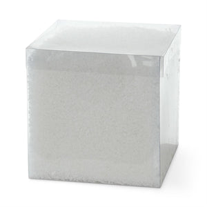 K&K Interiors - 6.25" Square Box of Artificial Snow
