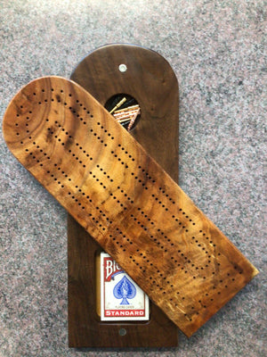 Handcrafted Rich Bailey - Wooden Cribbage Boards (Assorted)