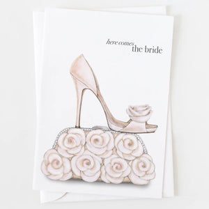 Ann Scott Design - Here Comes the Bride Greeting Card