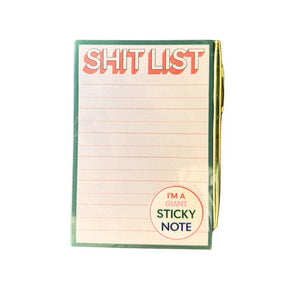 Fun Club - Sticky Notepad w/ Pen (Assorted)