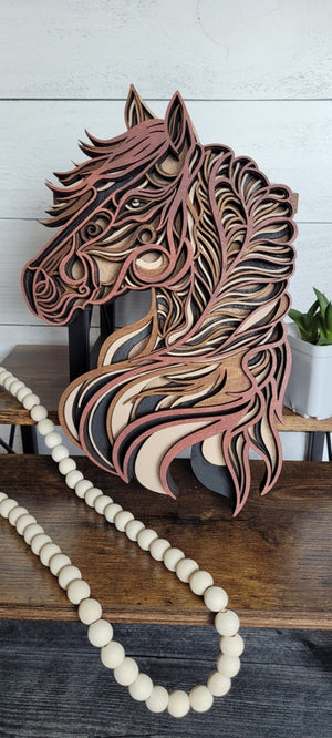 Jorgie Spark - 3D Horse Head