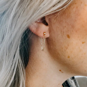 Derive Jewelry - Link Chain Post Earrings