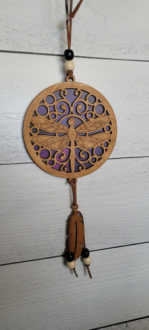 Jorgie Spark - Dragonfly Suncatcher w/ Beads