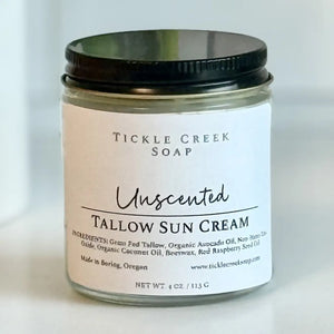 Tickle Creek Soap - Tallow Sun Cream