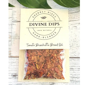 Divine Dips - Tomato Bruschetta Seasoning Dip Mix & Oil Blend