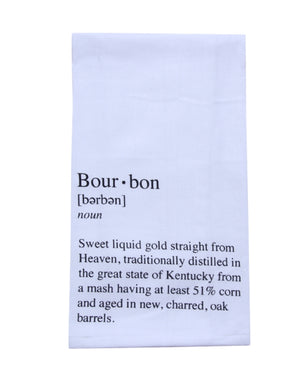 Barrel Down South - Define Bourbon Tea Towel