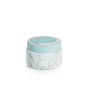 Capri Blue - Coconut Santal Modern Marble Printed Travel Tin