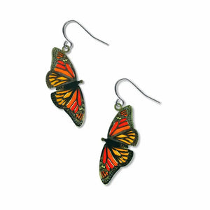 David Howell & Company - Monarch Butterfly Earrings