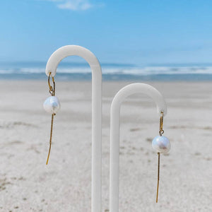 Derive Jewelry - Sea Breeze Threader Earrings