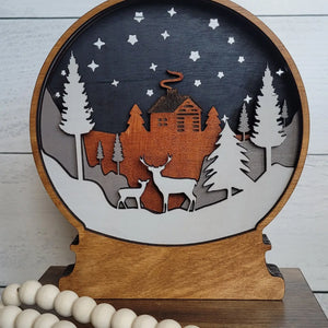 Jorgie Spark- Winter Deer Snowglobe